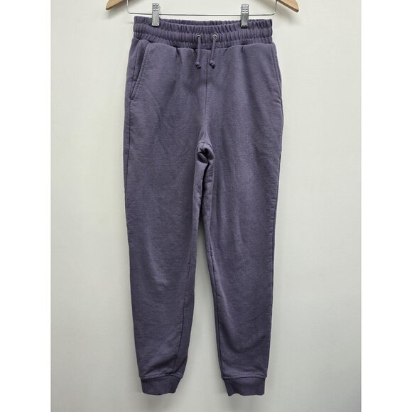 The North Face Sweatpants Joggers Women's Size XS Logo Purple Drawstring Pockets - Picture 2 of 7
